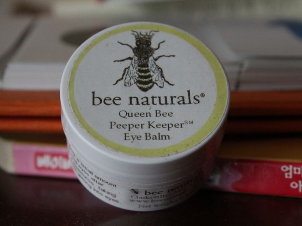 아이허브 아이밤크림-Bee Naturals, Queen Bee, Peeper Keeper Eye Balm, 0.8 oz