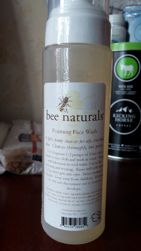 아이허브 폼페이스 워시-Bee Naturals, Foaming Face Wash, 9 fl oz